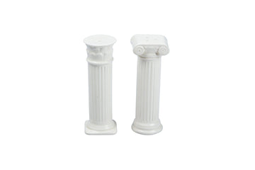 Hestia Salt & Pepper Mills Columns White