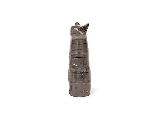 Kitty Black Stackable Glasses