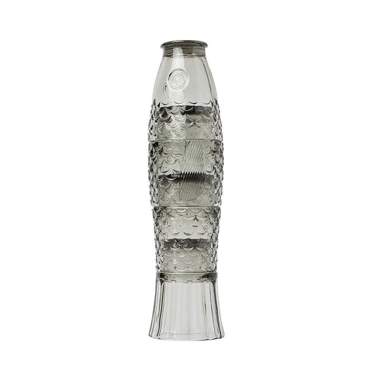 Warm Grey Koifish Glasses (Set of 4)