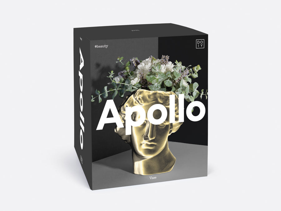 Gold Apollo Vase