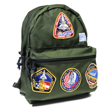 Day Pack W/ Vintage Nasa Patch Moss