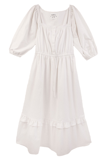 Francee Dress White
