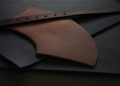 Canvas Pouch Large Army Dark Brown