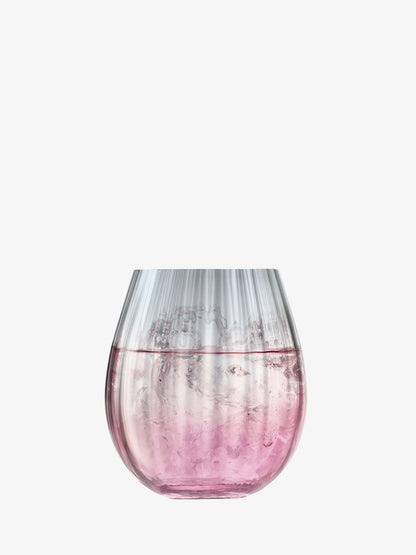 Dusk Tumbler 425ml Pink/Grey x 2