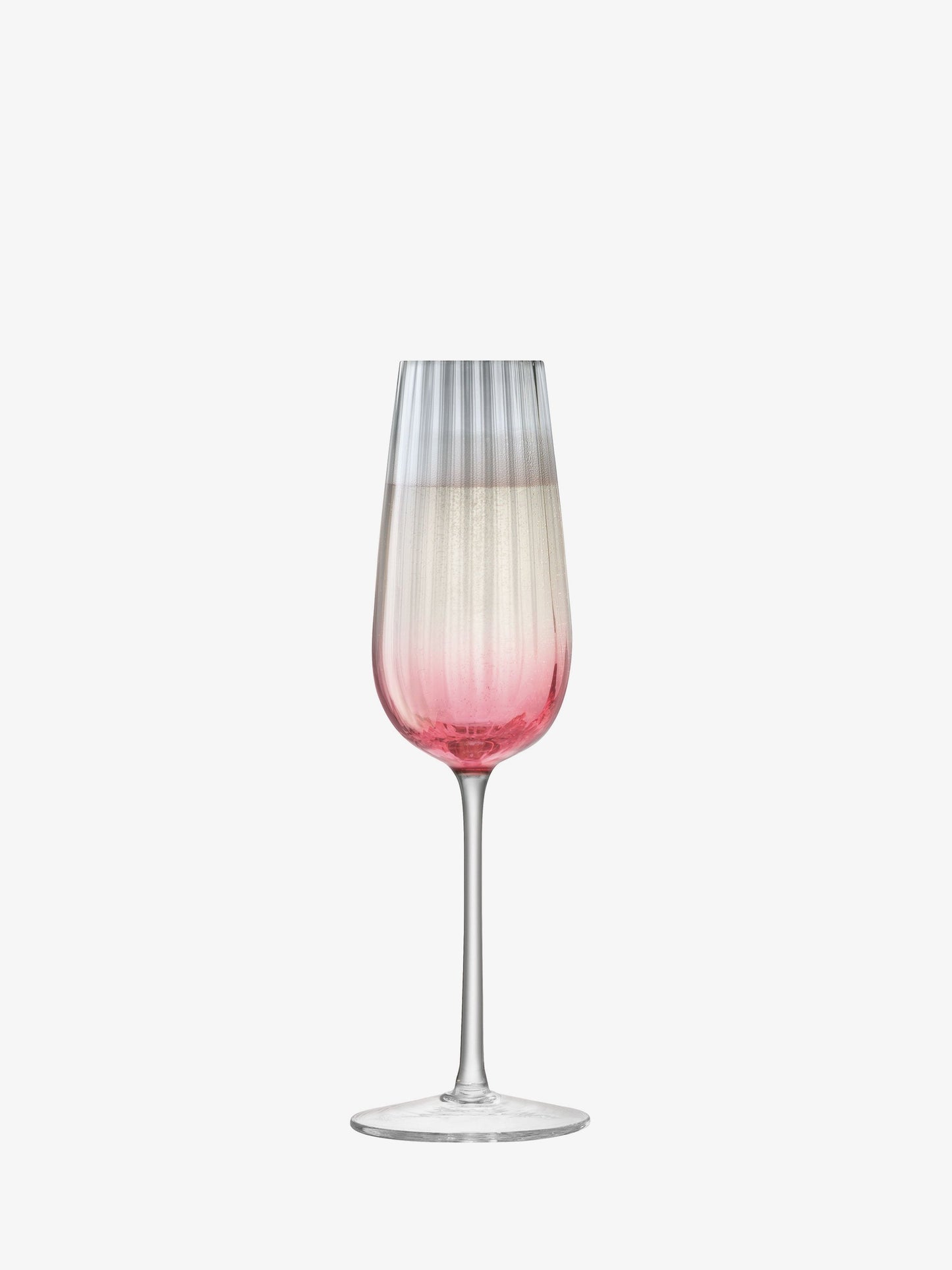 Dusk Champagne Flute 250ml Pink/Grey x 2