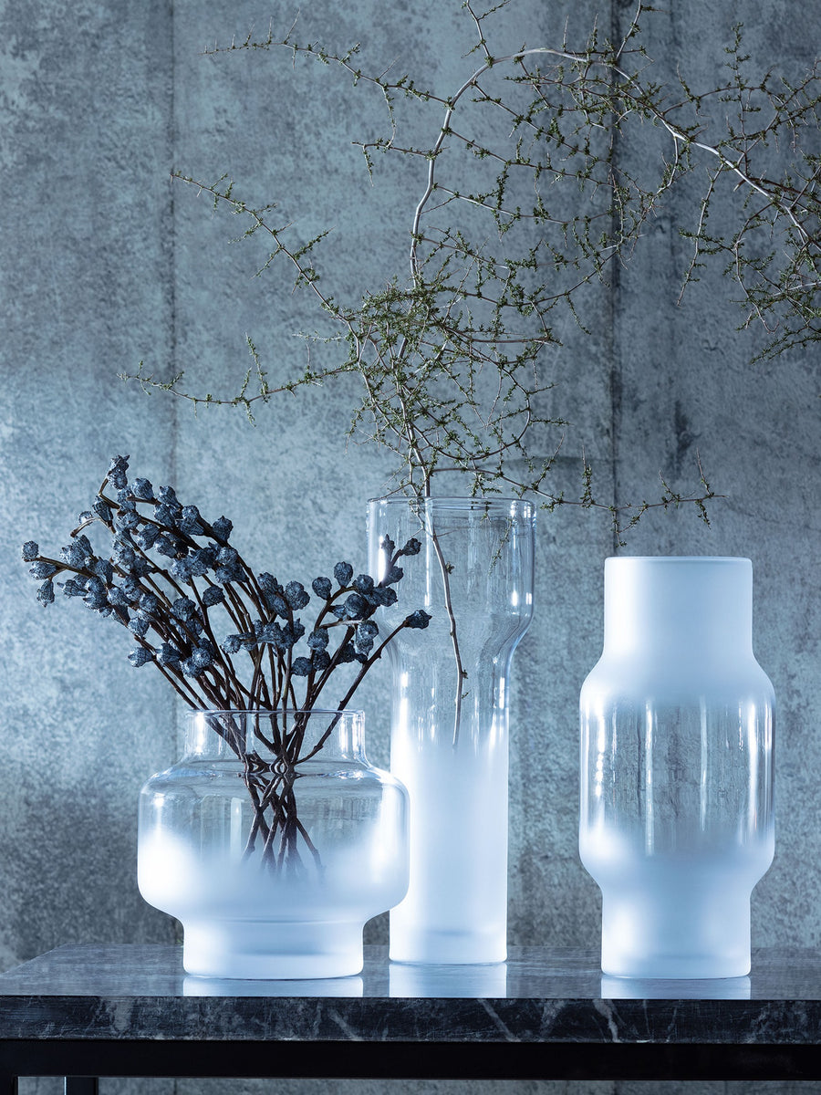 Mist Vase H30cm Part Frost