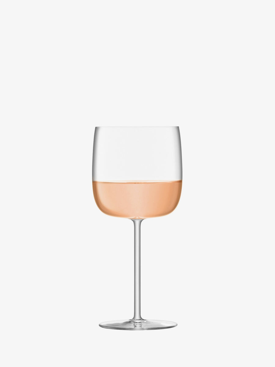 Borough Wine Glass 450ml Clear x 4