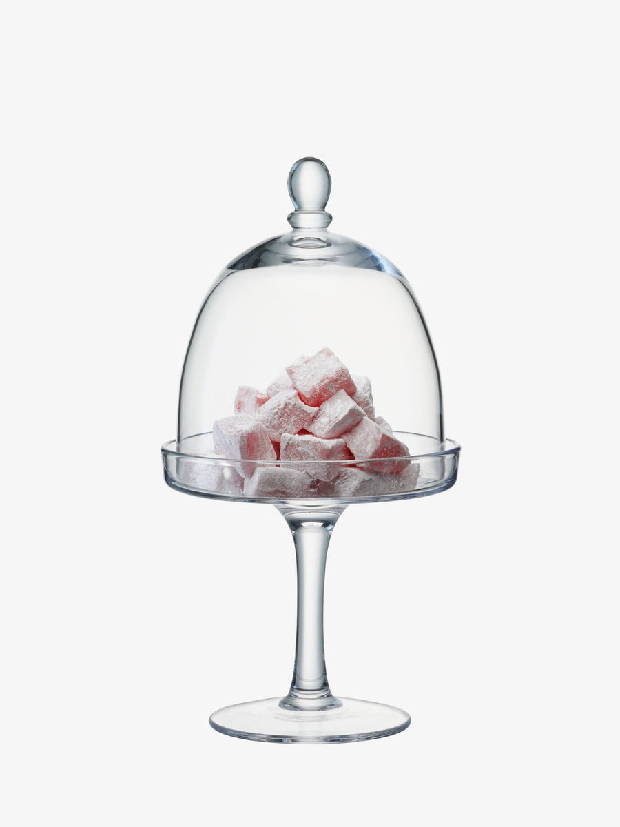 Serve Stand & Dome 15cm/14cm Clear