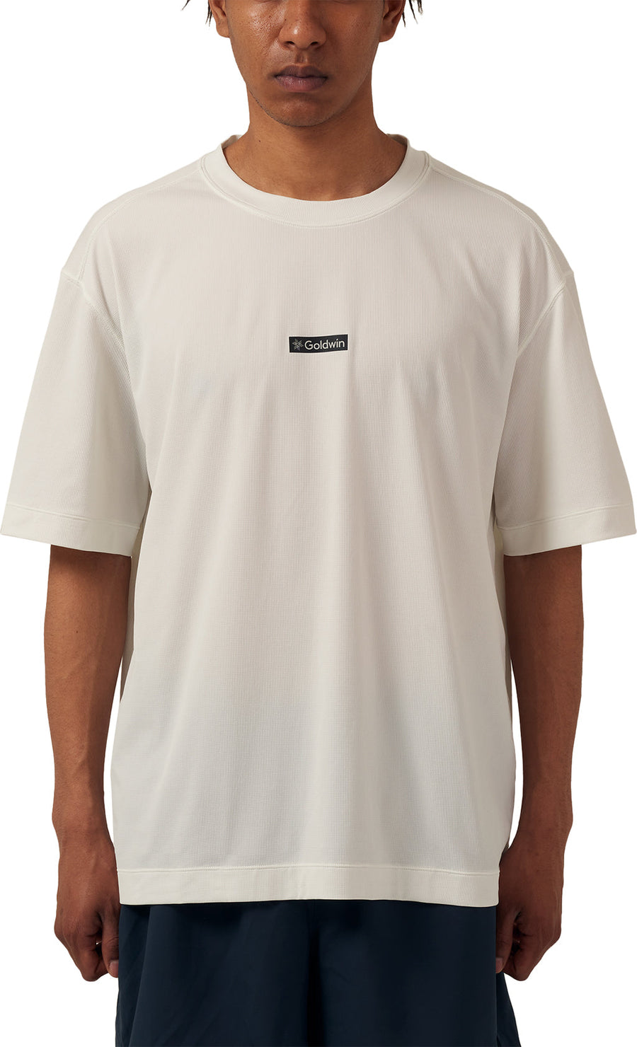 Big Silhouette Dry T-Shirt Moon White