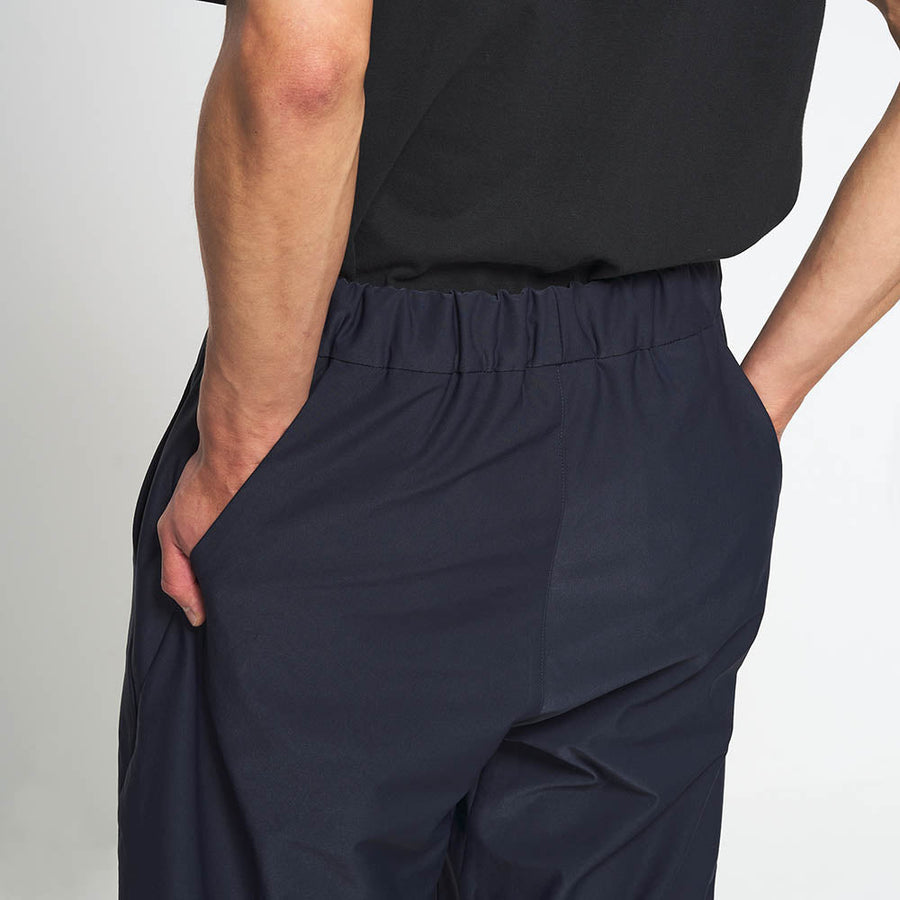 Tapered Jersey Pants Navy