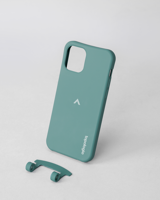 Phone Cases Dolomites Case Teal iP12 Pro Max