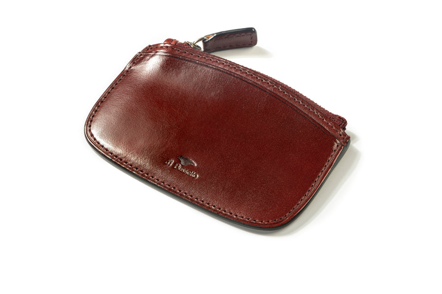 Coin Purse With Slot For Credit Card Bordeaux