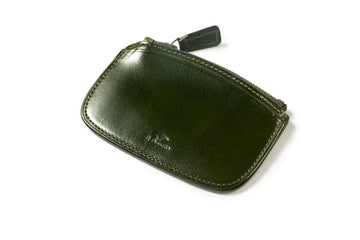 Coin Purse With Slot For Credit Card Dark Green