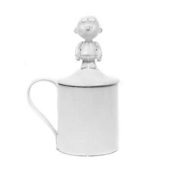 Mug With Charlie Brown Cover Top