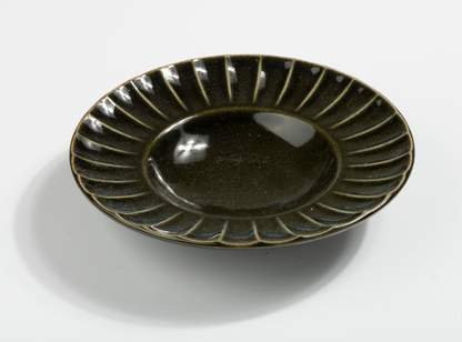 Pompeii Oliver Green Plate 20cm