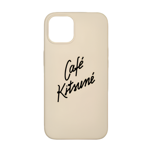 Cafe Kitsune Case For iPhone 13 Latte