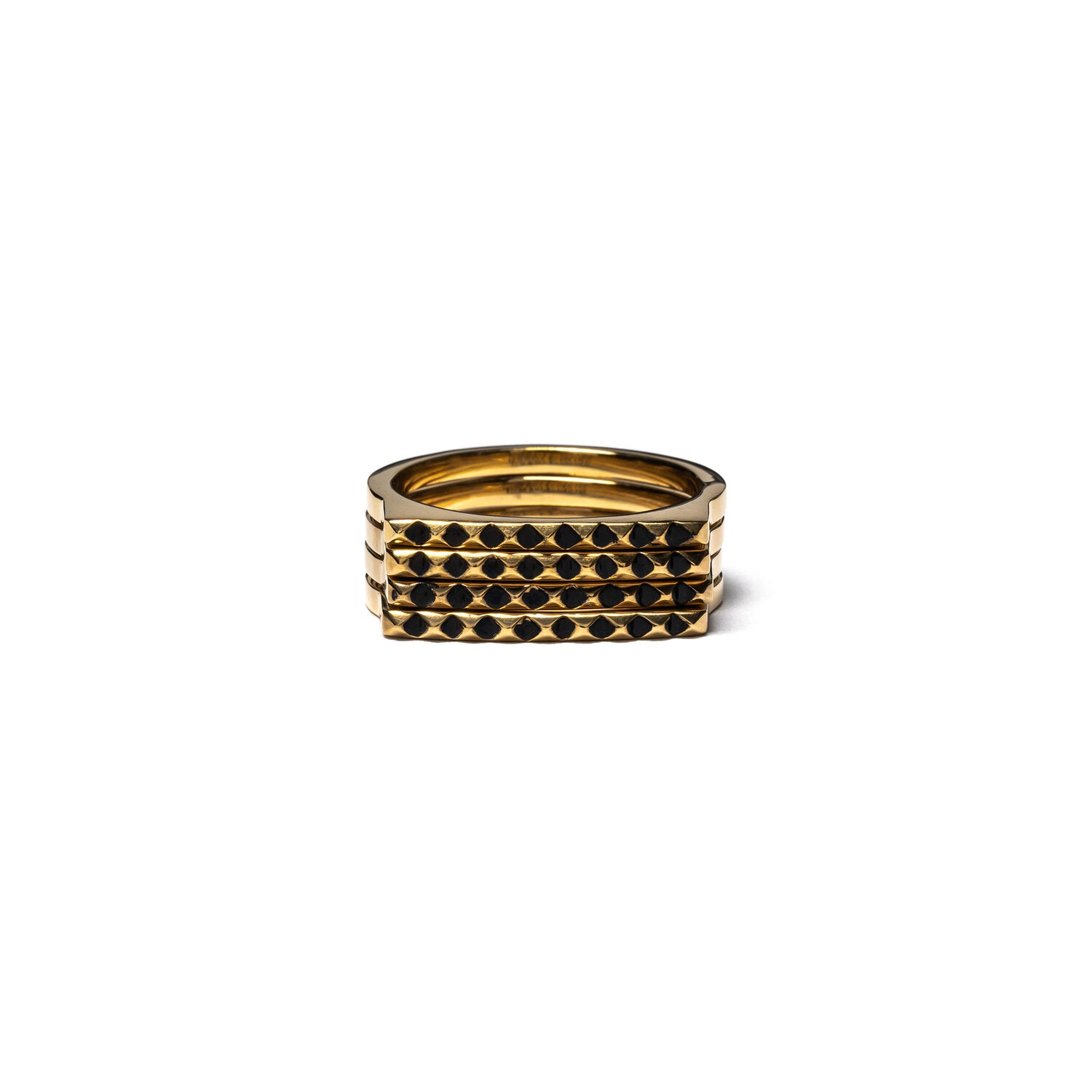 Maple | rings for men - Stackable Ring | 14 gold plated | kapok
