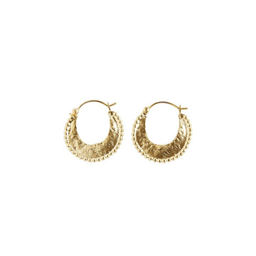 Earrings Moon Gold