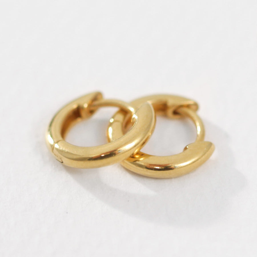Omega Small Hoops Gold