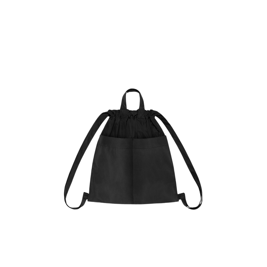Drawstring Backpack Black 50x47cm M