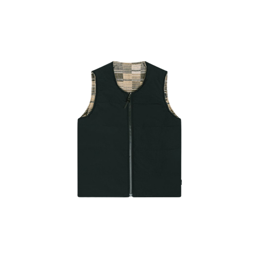 Fala Reversible Vest Black/ Jacquard