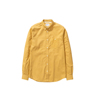 Anton Brushed Flannel Brass Yellow