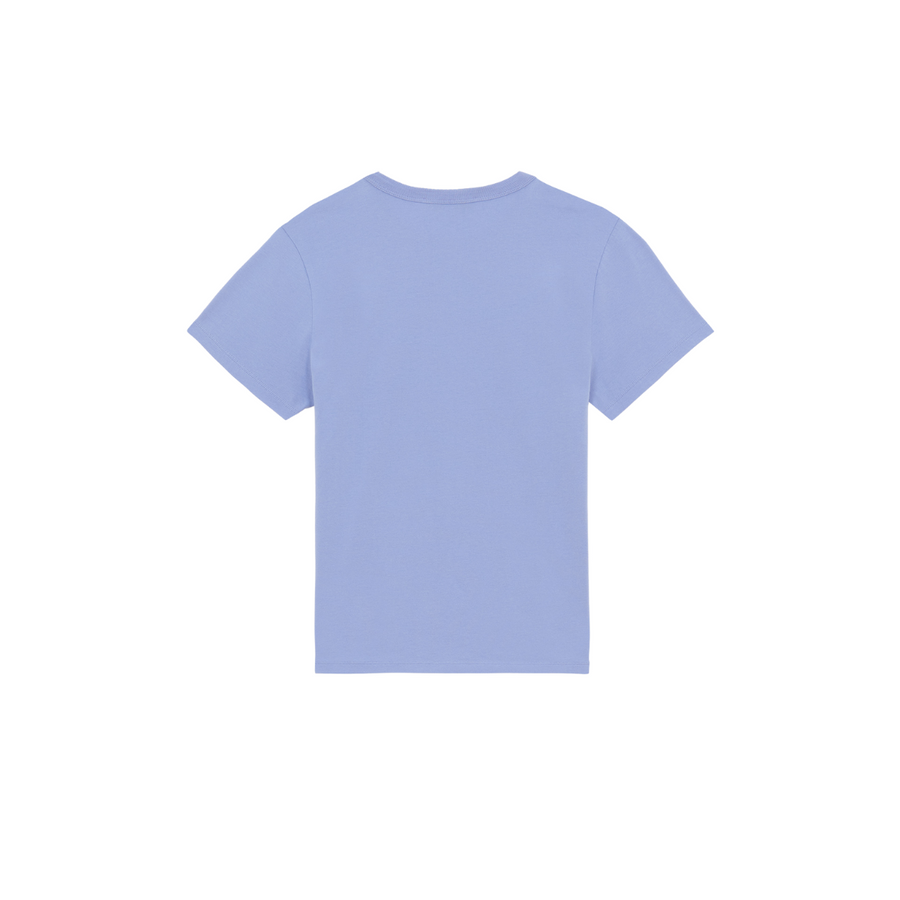 All Right Fox Print Classic Tee-Shirt Provencal Blue