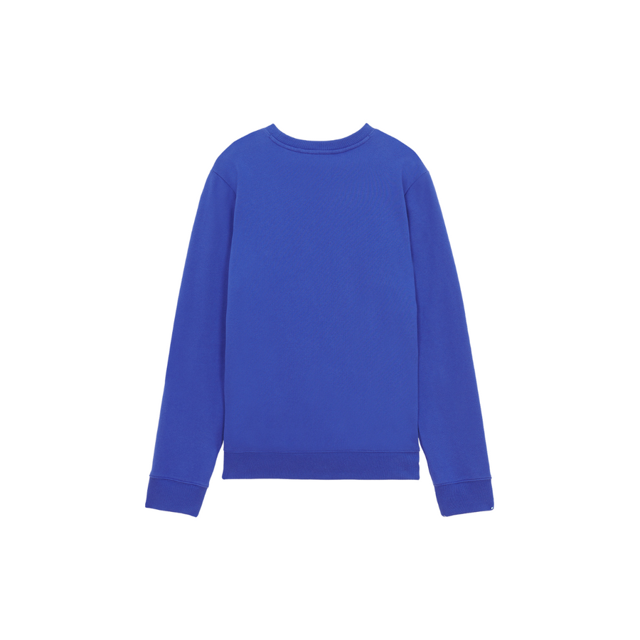 Big Fox Embroidery Regular Sweatshirt Royal Blue (Men)