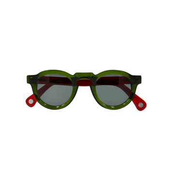 LL04 VBO Sunglasses Green / Burgundy