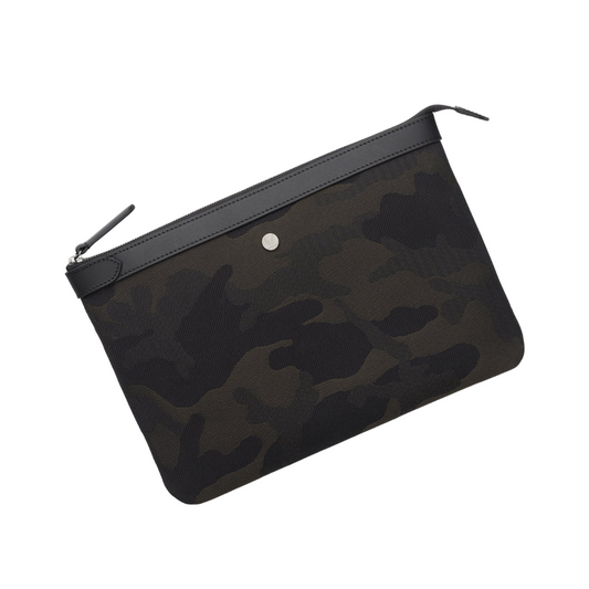 Canvas Pouch Large Into The Deep Black