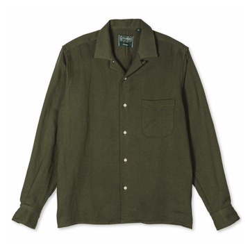 Campshirt With Pocket Olive Drab