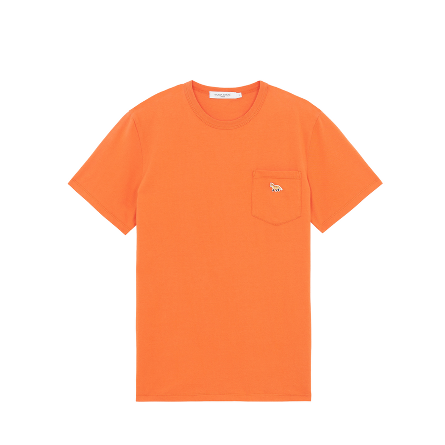 Baby Fox Patch Classic Pocket Tee-Shirt Orange (Men)