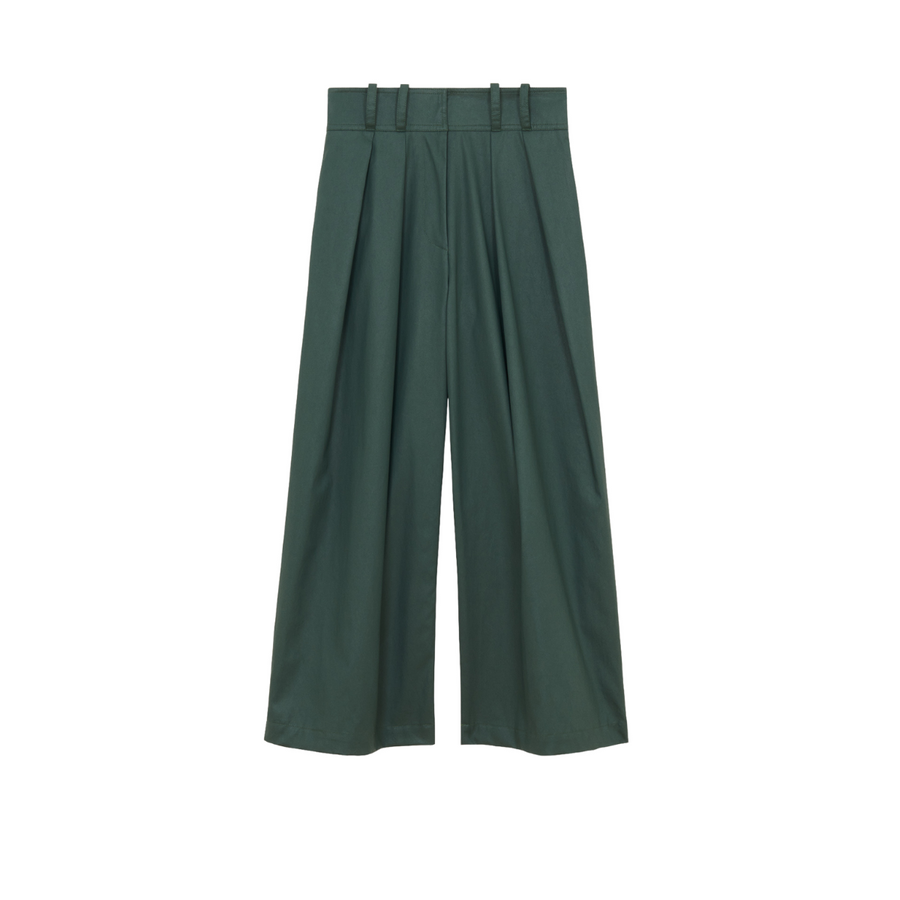 Japanese Pants Dark Green (Women)