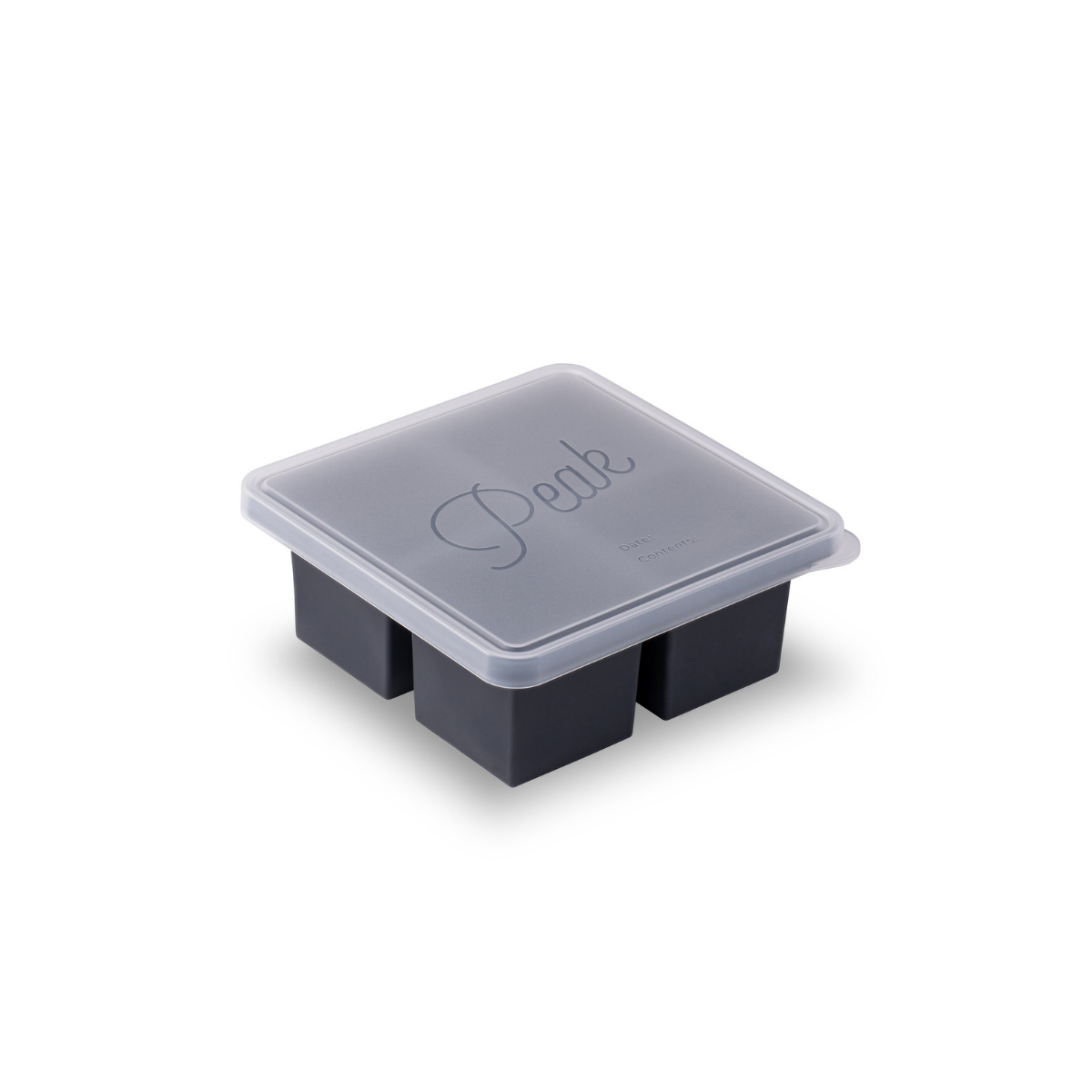 W&P Design Cup Cube 4 Cube Tray Charcoal – kapok