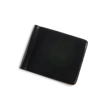 Bi-Fold Wallet With Clip, 8 Slots Black