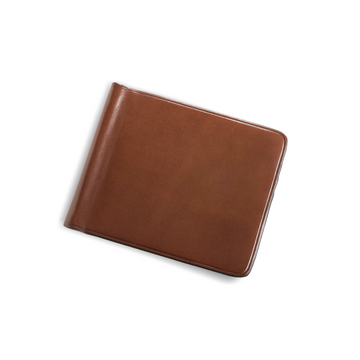 Bi-Fold Wallet With Clip, 8 Slots Cappuccino