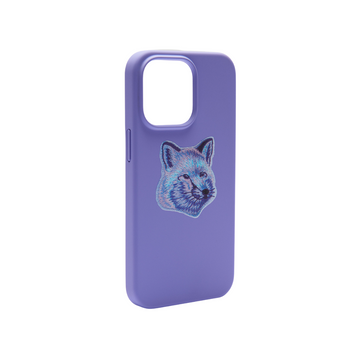 MK x NU Cool Tone Fox Head Case For Iphone 13 Provencal Blue