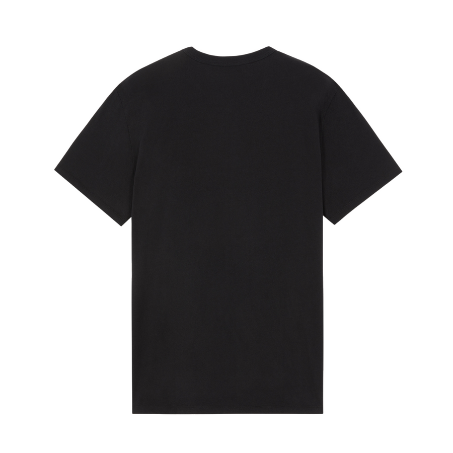 Chillax Fox Patch Classic Tee-Shirt Black (unisex)