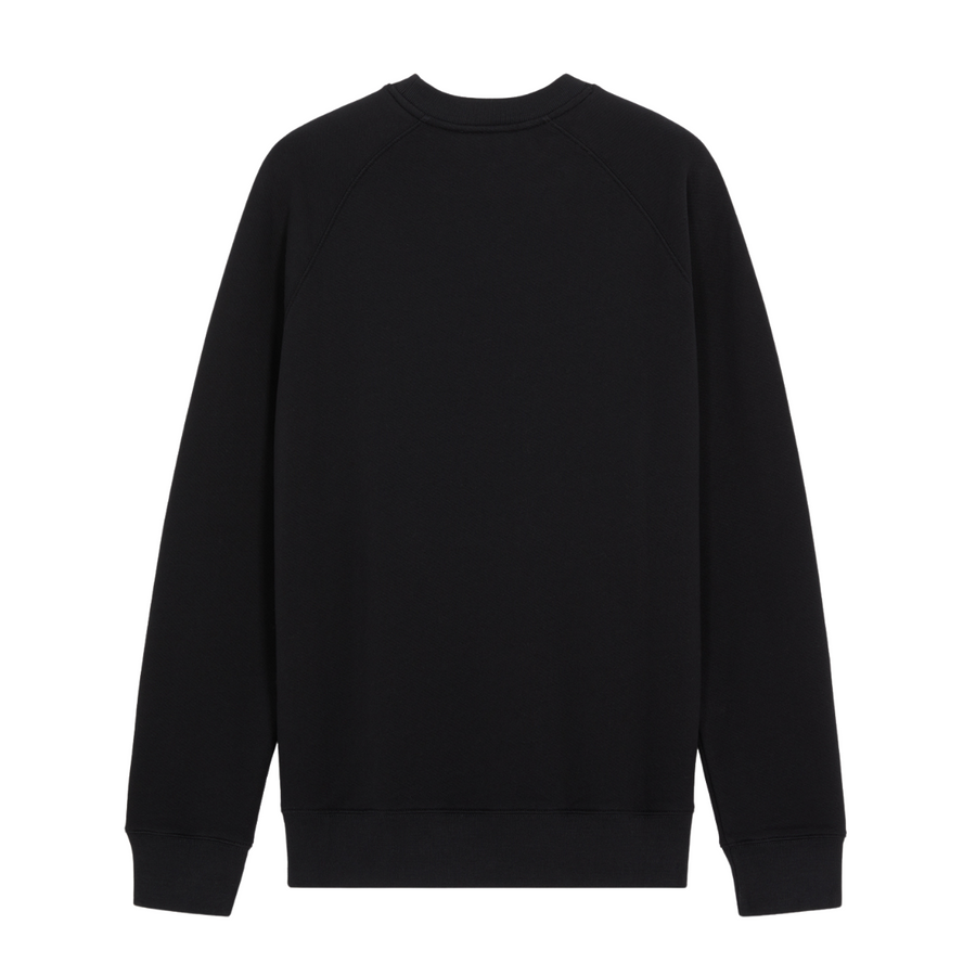 Chillax Fox Patch Classic Sweatshirt Black (unisex)
