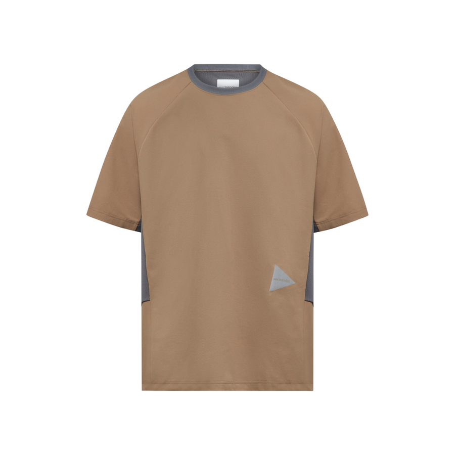 Hybrid Base Layer Short Sleeve Shirt D.Beige