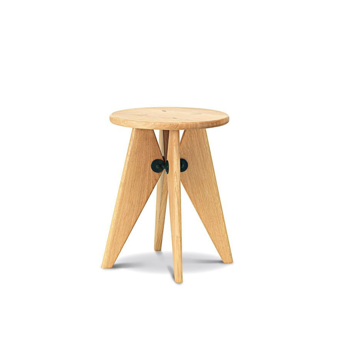 Prouve Tabouret Solvay Natural Solid Oak (ArtNo 21202600)