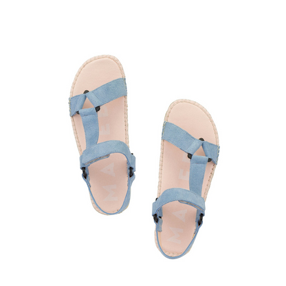 Hiking Sandals Hamptons Placid Blue Suede