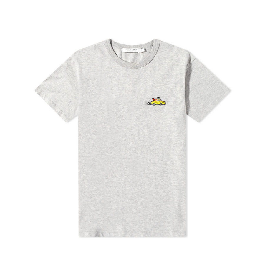 Oly Taxi Patch Classic Tee-Shirt Grey Melange (Men)