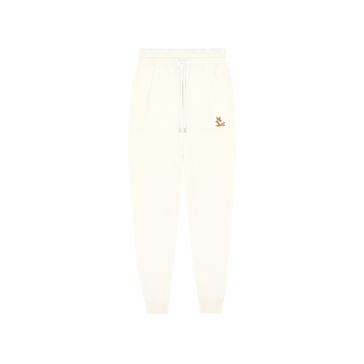 Chillax Fox Patch Classic Jog Pants Ecru (unisex)