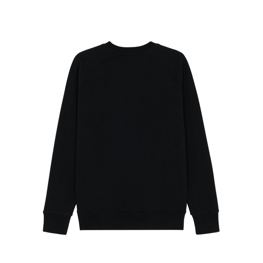 Monochrome Fox Head Classic Sweatshirt Black (men)
