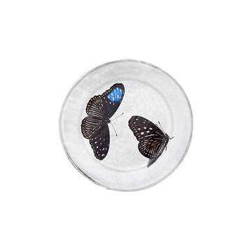 John Derian Flying-Landed Butterfly Plate