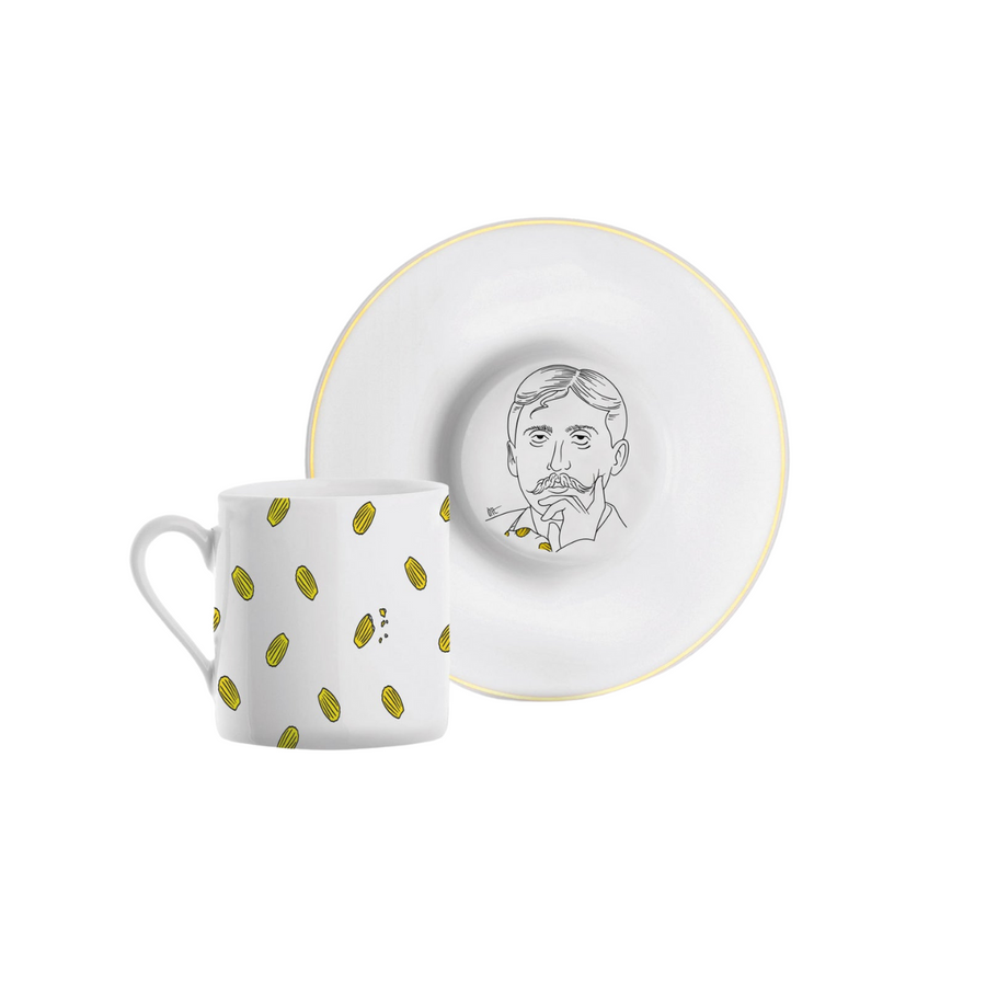 Chers Parisiens Coffee Cup-Proust