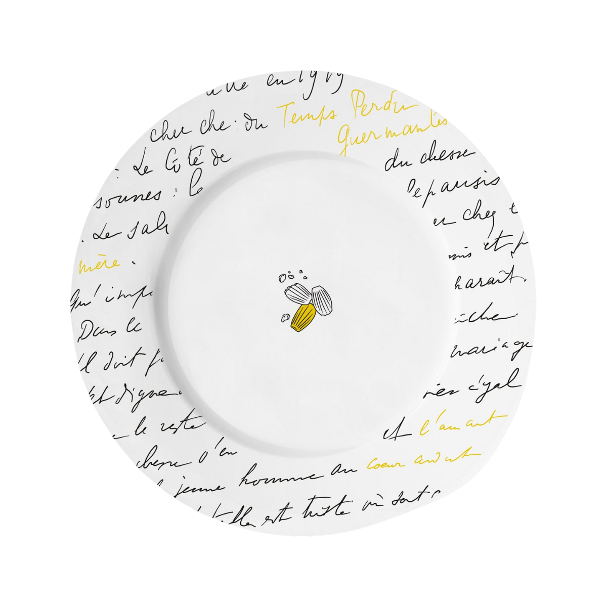 Chers Parisiens Dinner Plate-Proust