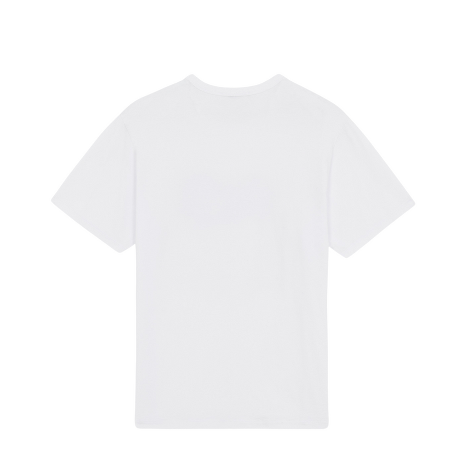 Neon Offset Typo Classic Tee-Shirt White (Men)