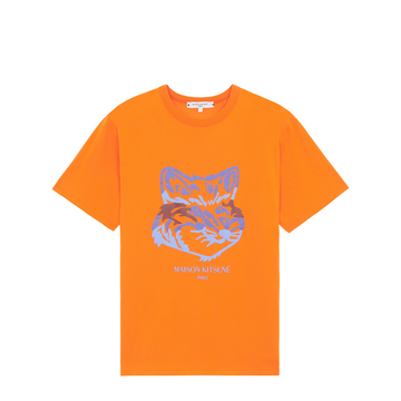 Big Fox Print Classic Tee-Shirt Orange (men)